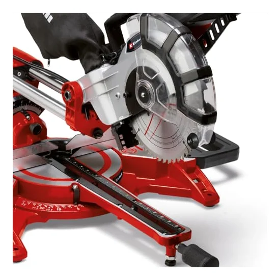 Autre vue de la scie à onglet Einhell TC-SM 2131/2 Dual