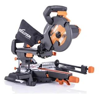 Scie à onglet Evolution Power Tools R210SMS+