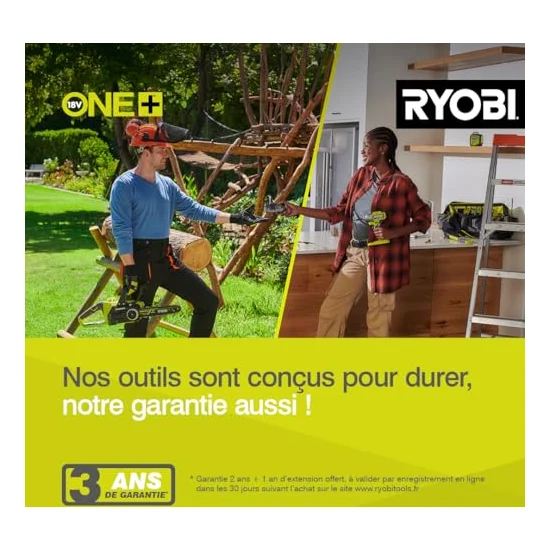 Autre vue de la scie à onglet Ryobi RMS18190-0